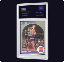 1990-91 NBA Hoops - Jeff Hornacek #236 CGAi graded 9