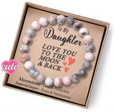Birthday Christmas Gifts for Her Women Teens Stretch Beaded Bracelets Women Jewe