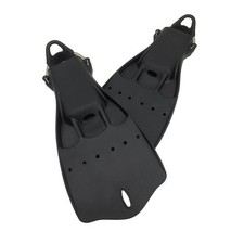 Openrear-Adjustable Fins with Spring Straps Vented Jet Fins Aerodynamic Jet