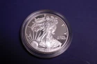 2005 W  U.S. Mint American Silver Eagle Proof $1 1 oz .999 Fine Silver Coin