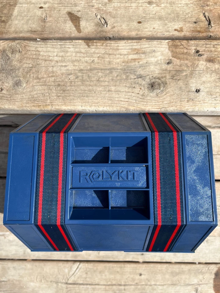 Rolykit Azul S18 Rollup Deluxe XL Caja de Almacenamiento Estuche Artesanías Herramientas Aparejos de Pesca B Foto 2 de 4
