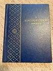 Lincoln Cent Collection 1909-1940 with 81 of 90 Coins in Whitman Album