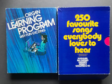 Vintage Organ Music Baldwins Learning Program/ 250 Favourite Songs Books Set