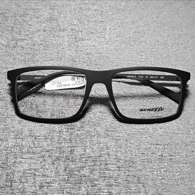 NEW Arnette WOOt! C7137 01 Matte Black Eyeglasses Frames (NWT) 54-17-140