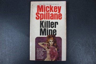 Killer Mine Mickey Spillane 1968 First US Printing Mystery Thriller Signet PB
