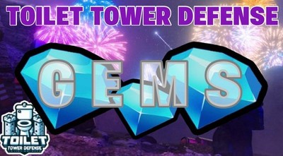 Toilet Tower Defense TTD 10M - 30M Gems !!