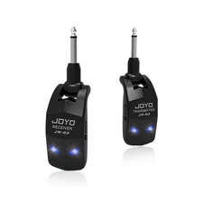 JOYO 2.4GHz Wireless Guitar System 4 Channels Rechargeable Audio Wireless Tra...