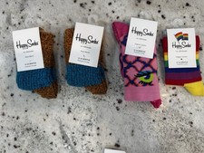 Happy Sock 12-24 Months Baby Socks (4piece Bundle)