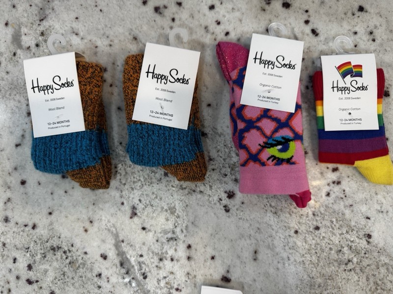 Happy Sock 12-24 Months Baby Socks (4piece Bundle)