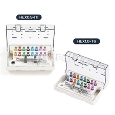 Dental Implant Surgical Kit - Complete Set with Torque Ratchet&Universal Drivers