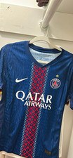 Nike Paris Saint-Germain PSG Soccer Jersey Qatar Airways Blue