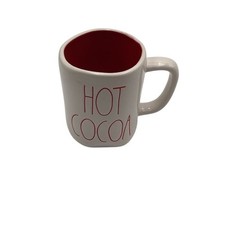 Rae Dunn "HOT COCOA" Ceramic Mug Holiday Christmas Winter Theme
