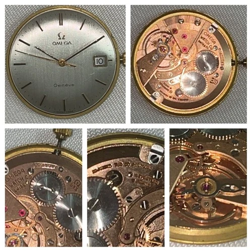 Omega Caliber 613 ultra slim manual-wind watch 1960 found in Seamaster & Genève