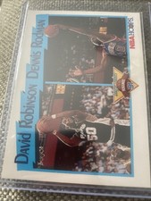 1991-92 NBA Hoops - League Leaders David Robinson, Dennis Rodman #311