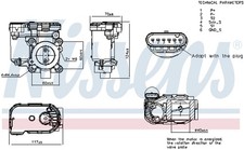 Drosselklappenstutzen ** FIRST FIT ** NISSENS 955322 5V f&uuml;r MERCEDES KLASSE W177