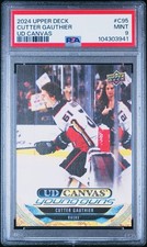 2024-25 Upper Deck #C-95 Cutter Gauthier Young Guns Canvas RC  PSA 9 Ducks