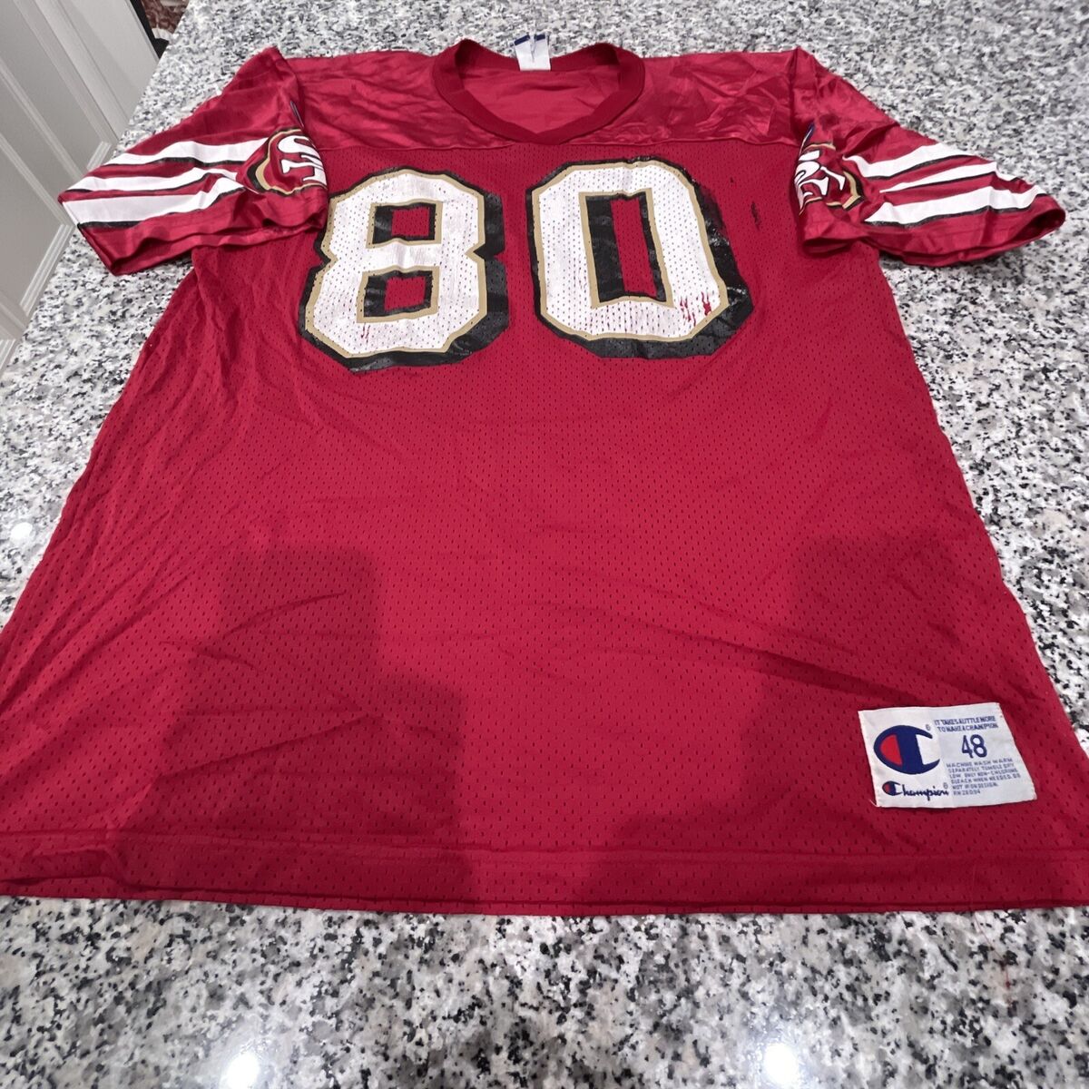 Vintage Champion Jerry Rice Jersey San Francisco 49ers 48 XL Vintage Champion Jerry Rice Jersey San Francisco 49ers 48 XL