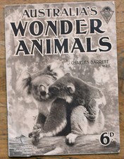 OLD MAGAZINE Australia's  Wonder  Animals Charles Barrett Sun Nature Book No.6