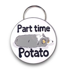 Tricolor Corgi Potato Bottle Opener Keychain Handmade Pet Portrait Accessories