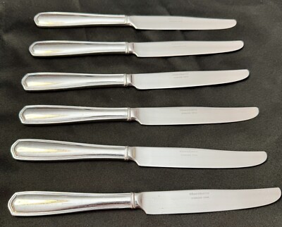 Knives REED AND BARTON ARLINGTON NEWTON Set of 6 18/10 Stainless Steel 9.5''