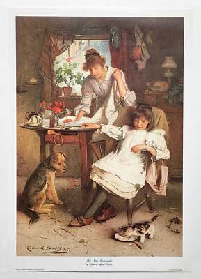 The New Favourite, Carlton Alfred Smith (1853-1946) Reproduktionsdruck