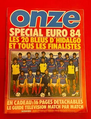ONZE n° 102 SPECIAL PHASE FINALE DE L'EURO 1984 LES EQUIPES + GUIDE DES MATCHES - Photo 1/4