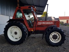 Fiat New Holland 110-90 or 100-90 tractor stickers / decals TERRACOTTA OR BLUE