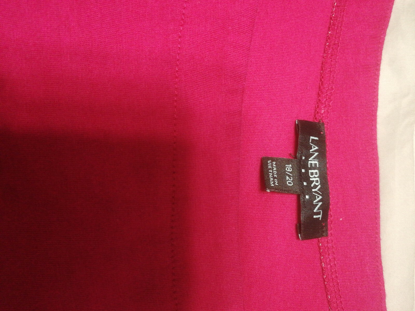 Lane Bryant Solid Square-Neck Solid Pink Top Shir… - image 7