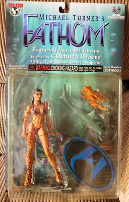 Vintage Michael Turner's FATHOM Figure Aspen Matthews 1999 NEW