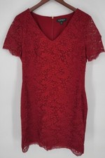 Lauren Ralph Lauren Scalloped Lace Sheath Dress Women's Size 12