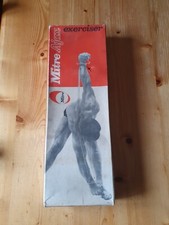 Vintage Mitre Ajax Exerciser 3 molle petto espansore/grafico. Scatola anni 60. Raro.