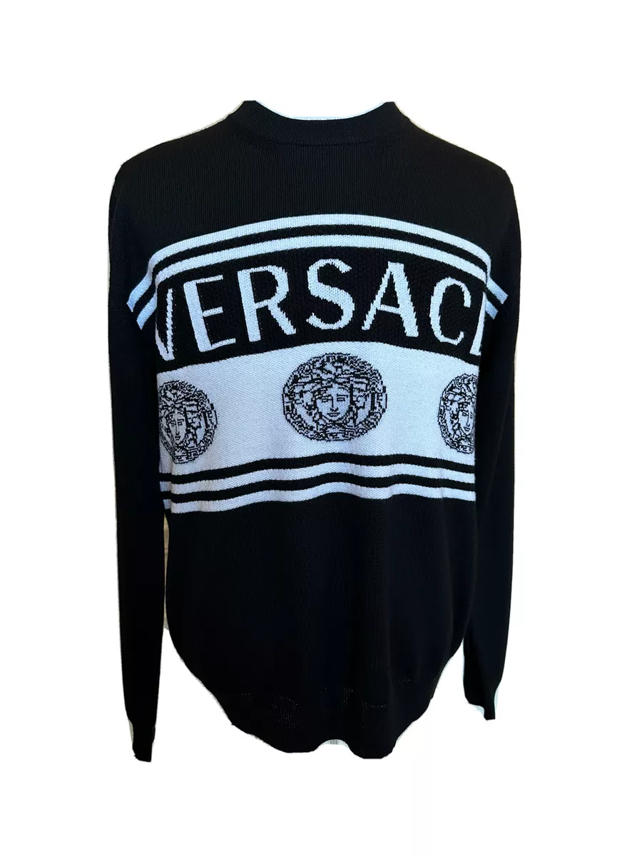 Versace sweater store black