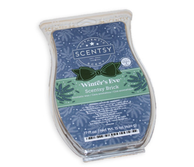 Scentsy Wax Large BRICK Winter's Eve 17 oz. 
