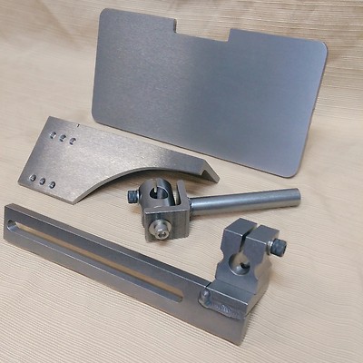 D-D Work / Tool Rest for Grizzly G1015  2'' x 72'' Knife Belt Grinder - 10'' Table