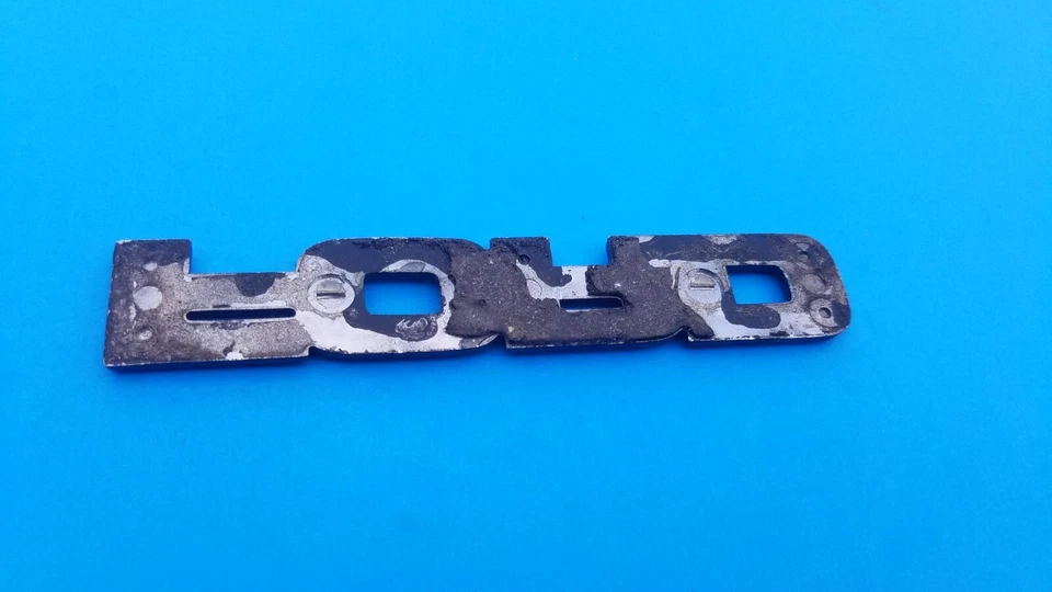 1980'S FORD MUSTANG REAR TRUNK LID EMBLEM LOGO BADGE SYMBOL OEM USED A20 — 第 3/3 张图片