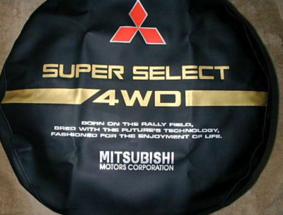 Funda cubre rueda cubrerrueda de repuesto Mitsubishi pajero | eBay