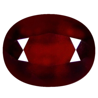 1.78 ct  First-class Oval Shape (8 x 6 mm) Orangy Red Spessartine Gemstone