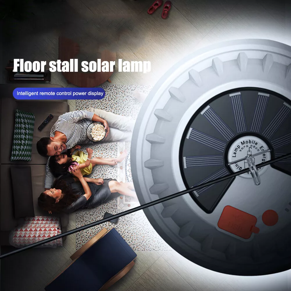 120 LED Camping Light Remote Control with Hook High Brightness for