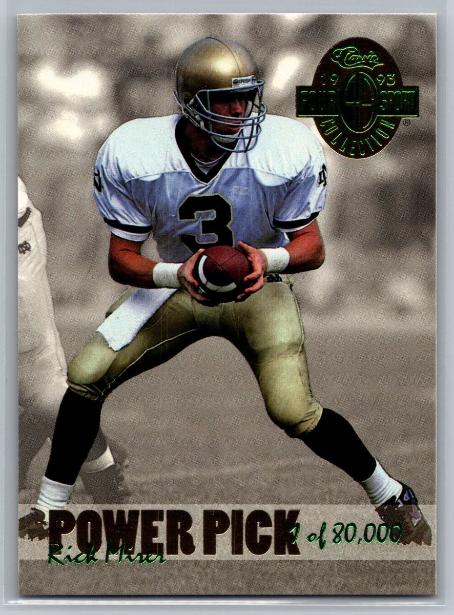1993 Classic Four-Sport Power Pick Bonus Football Card #PP9 Rick