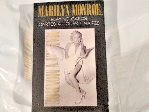 Lot of 2 Marilyn Monroe Playing Cards Jkrs New White Dress + Unique Pen #1-F - Image 3 of 4