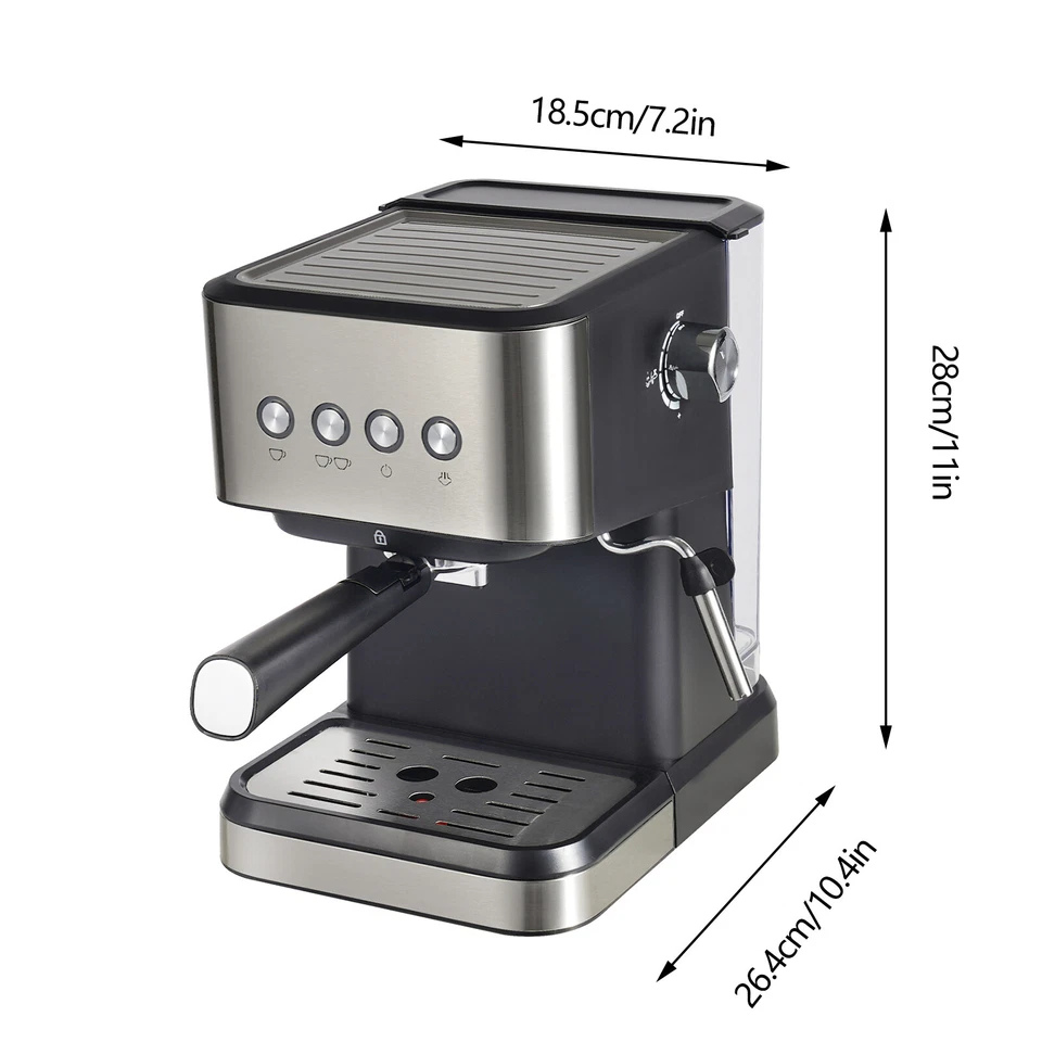 Spoon&Tamper Small Drip Coffee Machine,1.5L Semi-automatic Coffee Machine - Image 4 of 4
