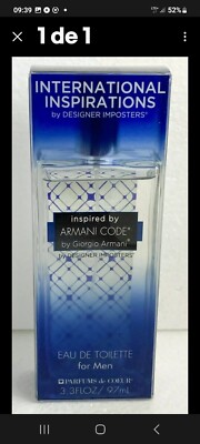 Men's Designer Imposters Signature Collection Perfume - Dark Blue MEN