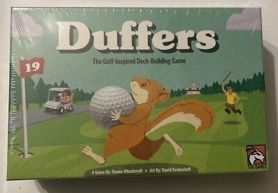 Duffers Golf Deck Building Game TGG Games New Sealed
