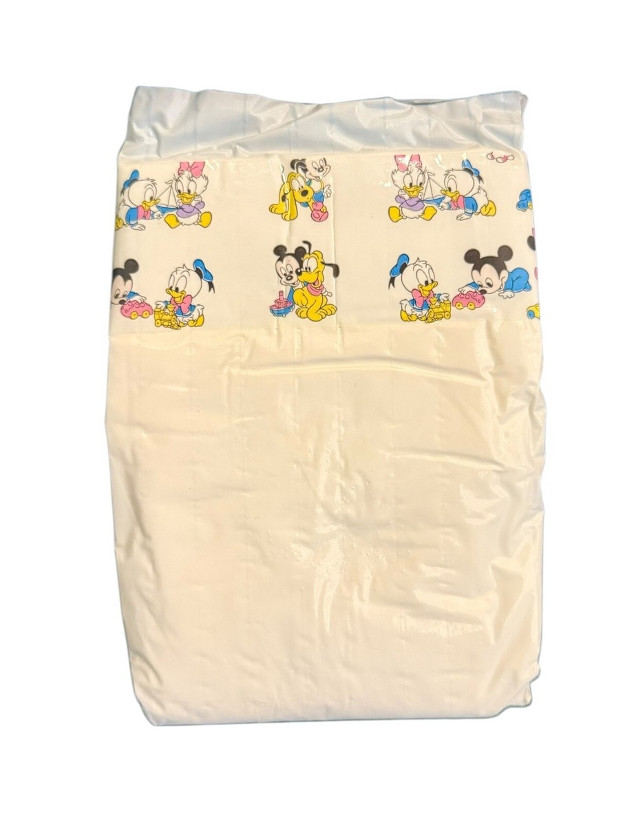 Vintage 1985 Ultra Pampers Plus Size Small for babies 6-14lbs or