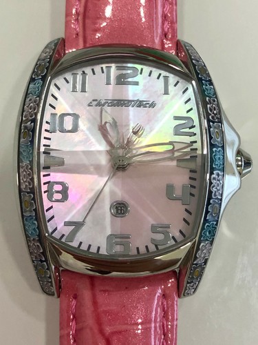 Orologio Donna CHRONOTECH PRISMA CT.7157L/07 pelle rosa - prodotto  esposizione | eBay
