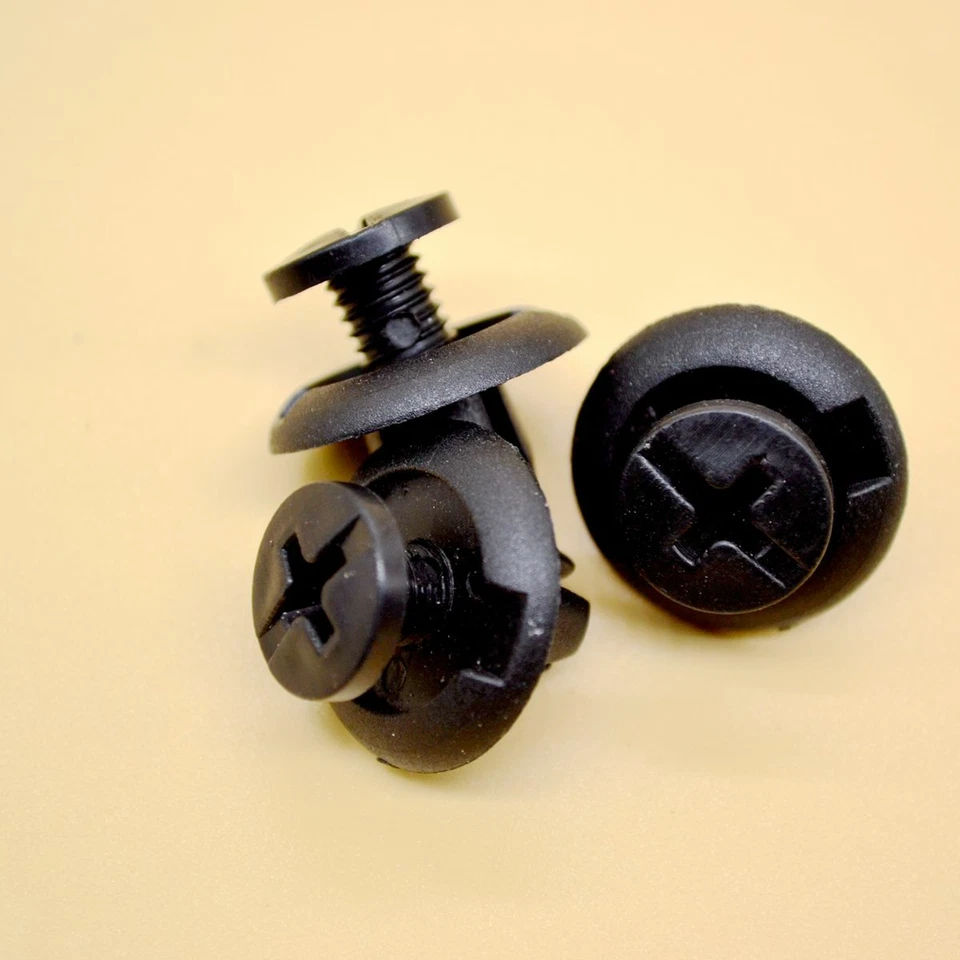 Clips de remache de montaje de guardabarros de parachoques MB-253964 25 un. para Mitsubishi Toyota Lexus Foto 2 de 4