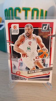 2023-24 Panini Donruss Euroleague Kyle Hines Purple Press Proof /249