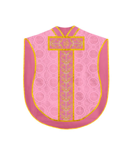Traditional Church Vestment - Borromean Style Chasuble Vestment - Picture 17 of 24