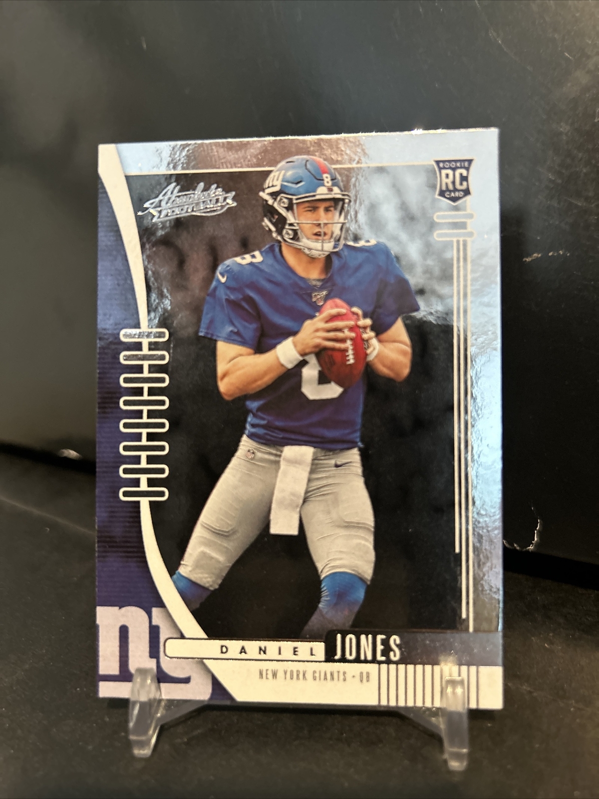 2019 Panini Absolute Daniel Jones Rookie New York Giants #107