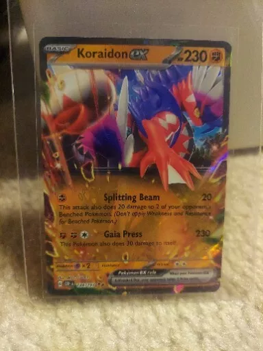 carta pokémon - koraidon ex - obsidian flames - - Comprar Cartas  Colecionáveis antigas no todocoleccion